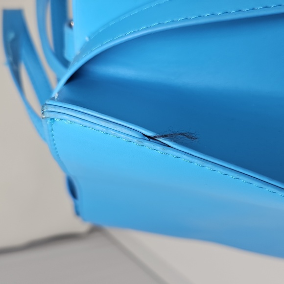 Telfar Women's Medium Blue Tote Bag - Picture 8 of 16